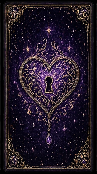Heart-keyhole composition